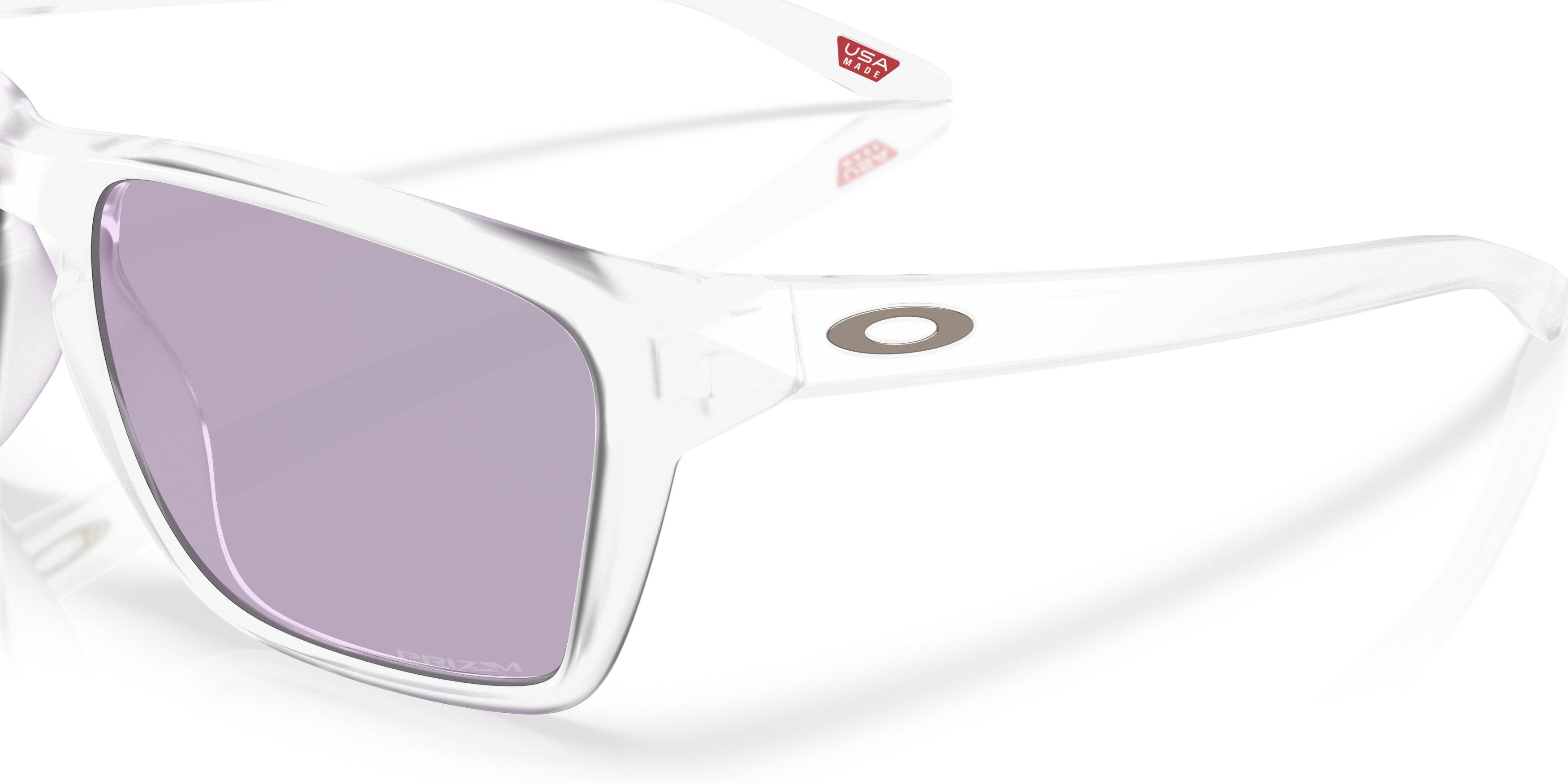 Sylas XL Matte Clear Prizm Slate Sunglasses | OAKLEY | Sunglasses